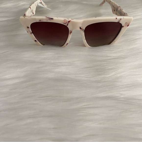 Anthropologie X I-SEA Lucy Polarized Sunglasses Cream NWT - Picture 14 of 14